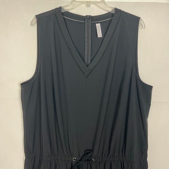 Ideology Womens Jumpsuit 2X Relaxed Soft Lightweight Party Cocktail Event Beachy - Picture 3 of 12